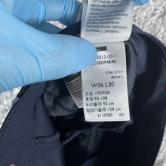 Levis 511 Engineered For Movement Pants Men's Size 36/30 Navy Blue Performance - Picture 8 of 10